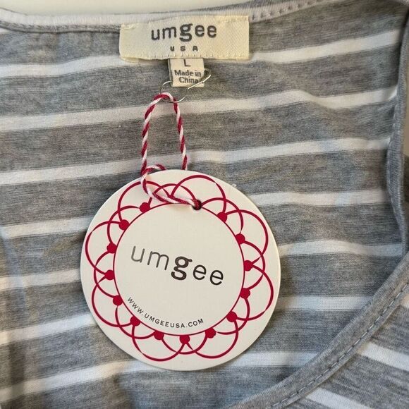 Umgee Sleeveless Stripes Lace Tunic - Women’s US L - Picture 10 of 12